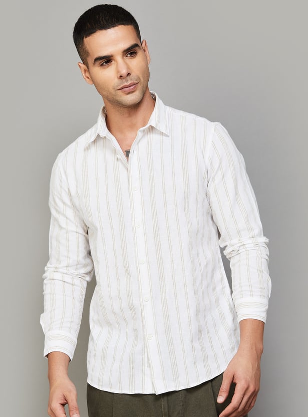FLYING MACHINE Striped Regular Fit Shirt