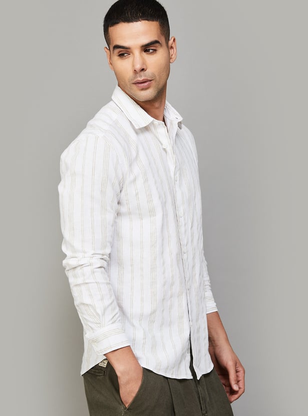 FLYING MACHINE Striped Regular Fit Shirt