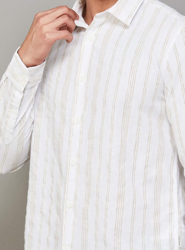 FLYING MACHINE Striped Regular Fit Shirt