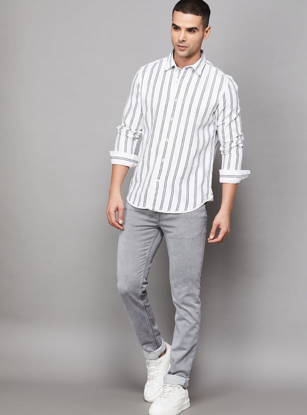 FLYING MACHINE Striped Regular Fit Shirt