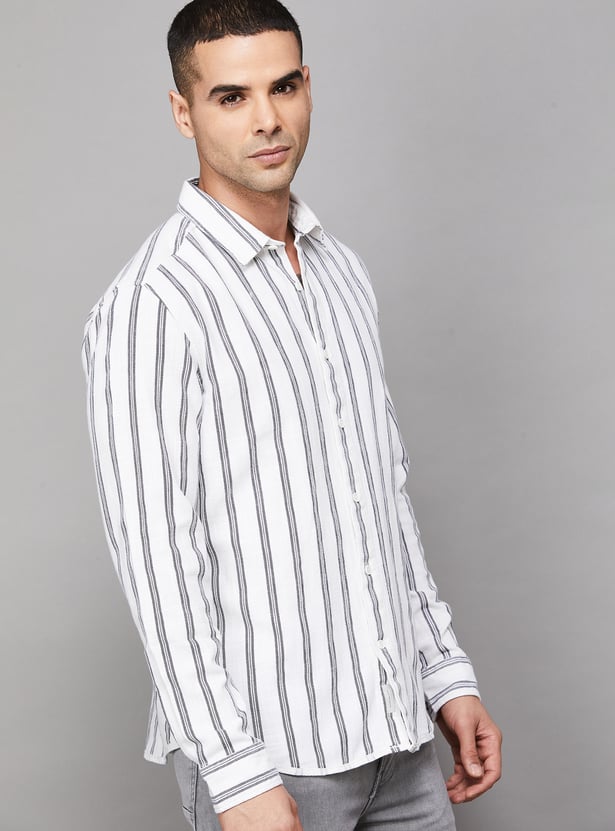 FLYING MACHINE Striped Regular Fit Shirt