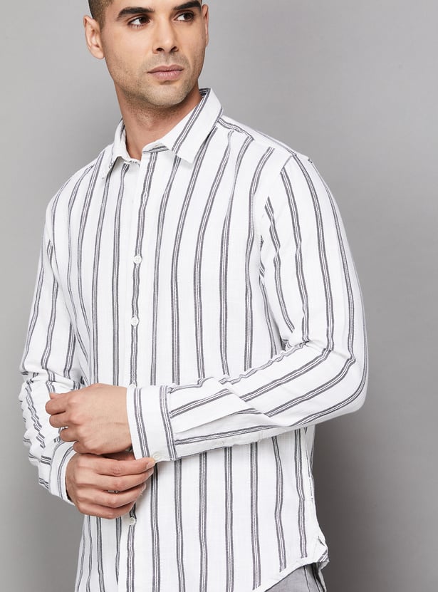 FLYING MACHINE Striped Regular Fit Shirt