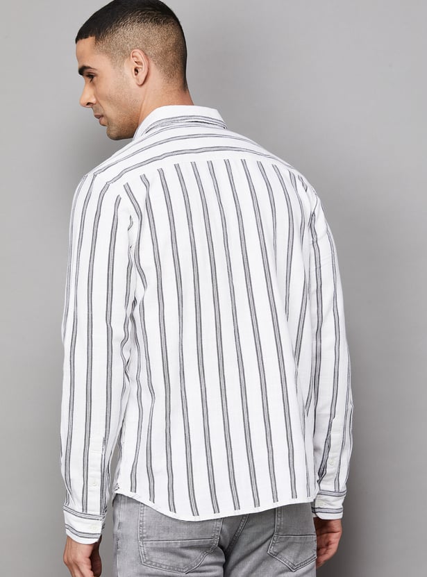 FLYING MACHINE Striped Regular Fit Shirt