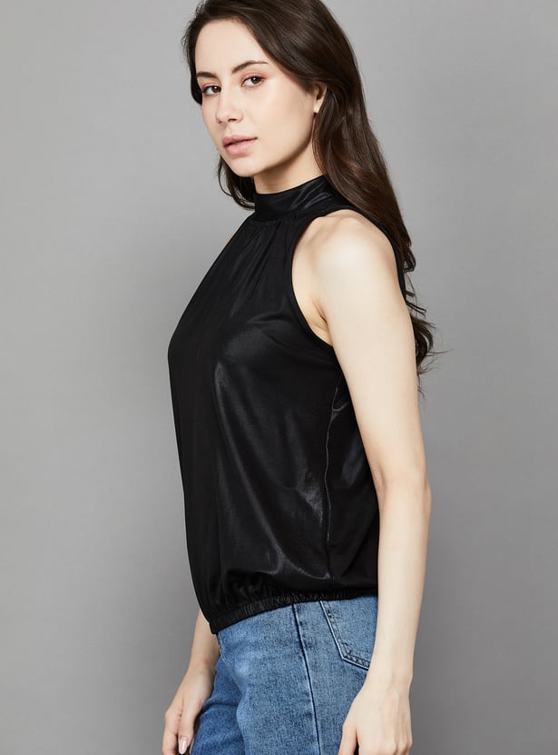AND Solid Halter Neck Top