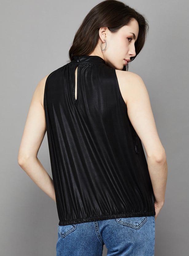 AND Solid Halter Neck Top
