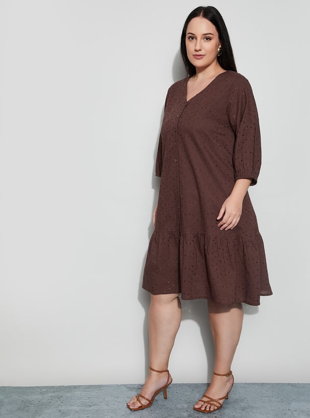 NEXUS Embroidered Dress