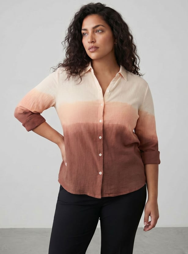 NEXUS Ombre Full Sleeves Shirt