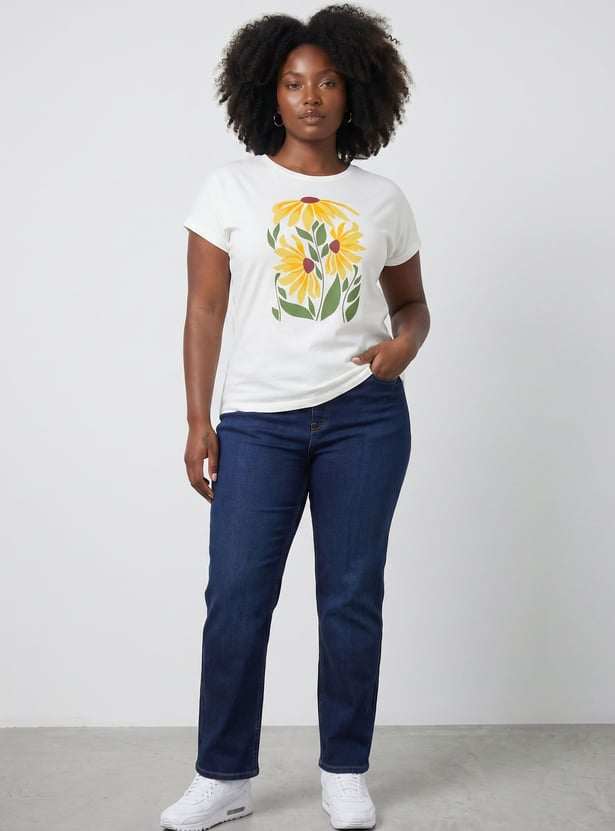 NEXUS Floral Print T-shirt
