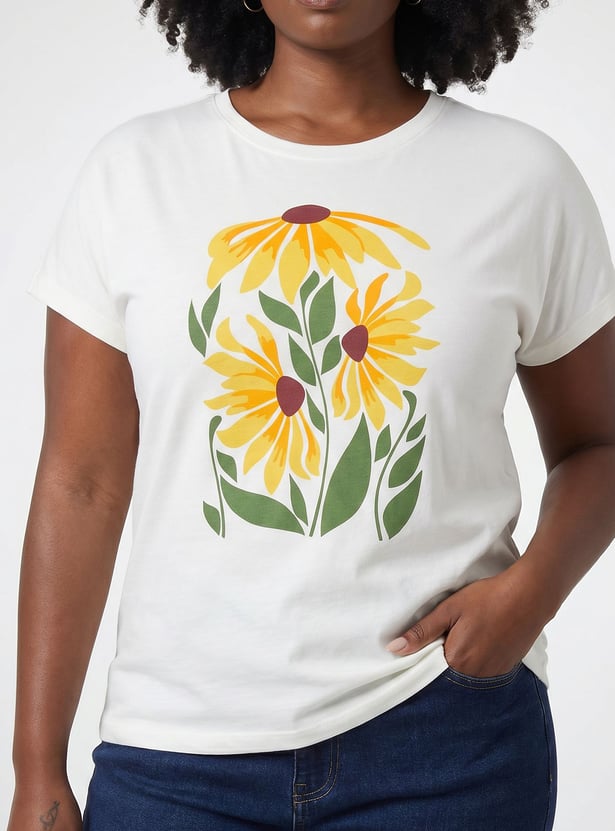 NEXUS Floral Print T-shirt