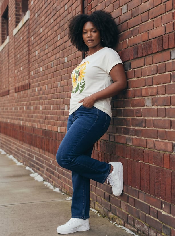 NEXUS Floral Print T-shirt