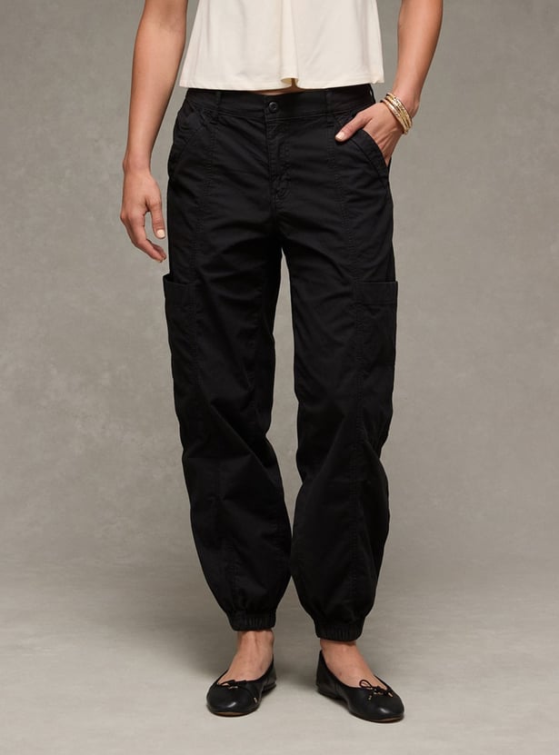 AMERICAN EAGLE Cargos Mid Rise Trousers