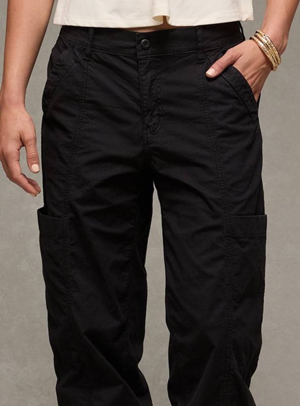 AMERICAN EAGLE Cargos Mid Rise Trousers