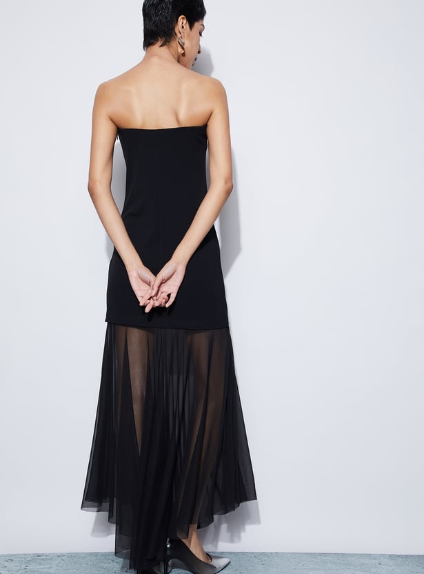 CODE Bandeau Maxi Dress