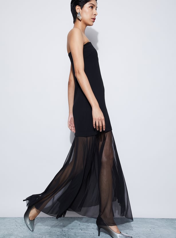 CODE Bandeau Maxi Dress