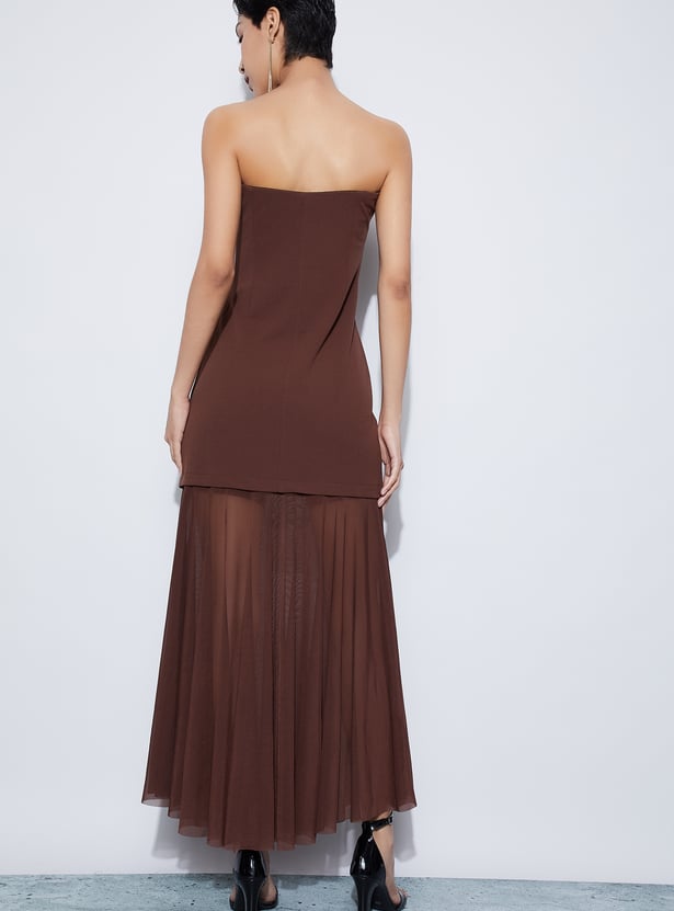 CODE Bandeau Maxi Dress