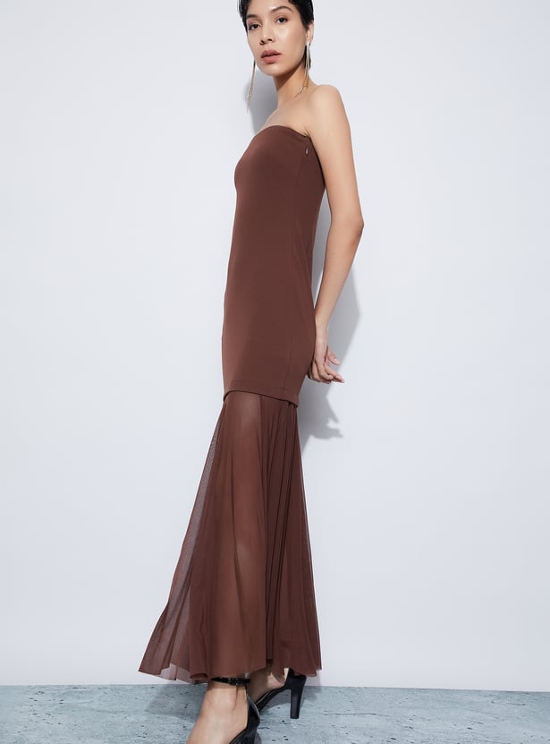 CODE Bandeau Maxi Dress