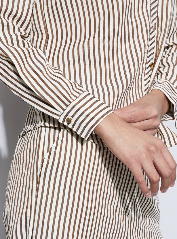 CODE Striped Shirt