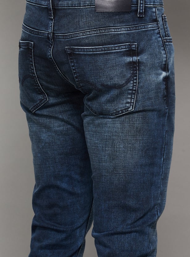 JACK & JONES Washed Slim Straight Jeans