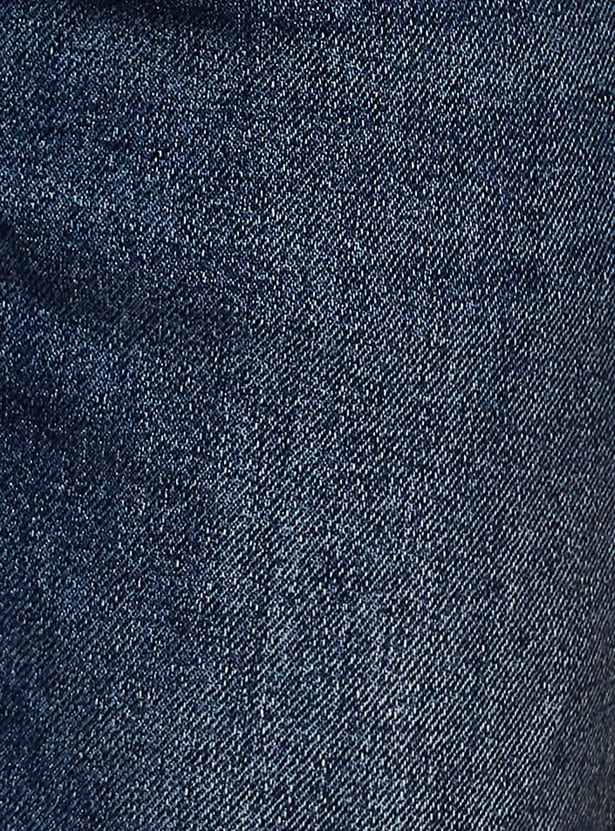 JACK & JONES Distressed Slim Straight Jeans