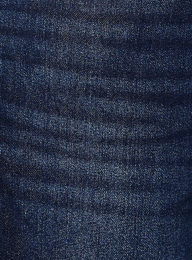 JACK & JONES Solid Slim Straight Jeans