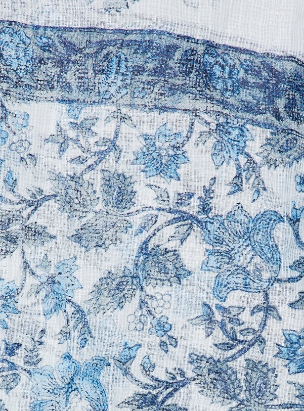 MELANGE Floral Print Dupatta