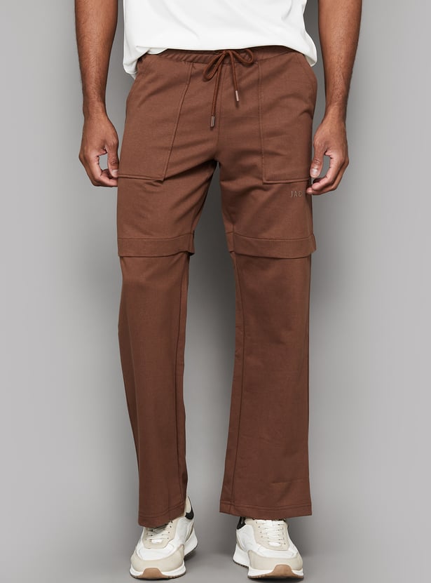 JACK & JONES Solid Regular Trousers