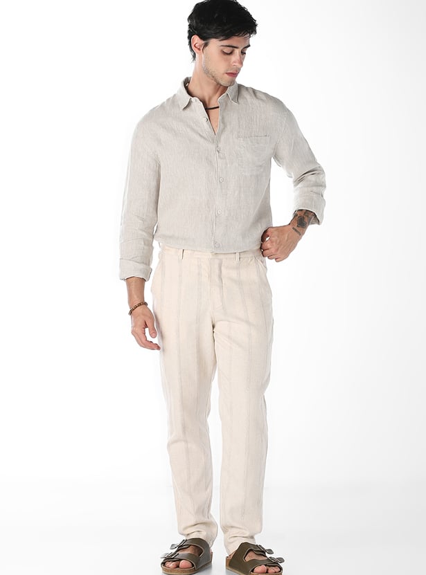 JACK & JONES Solid Regular Fit Shirt