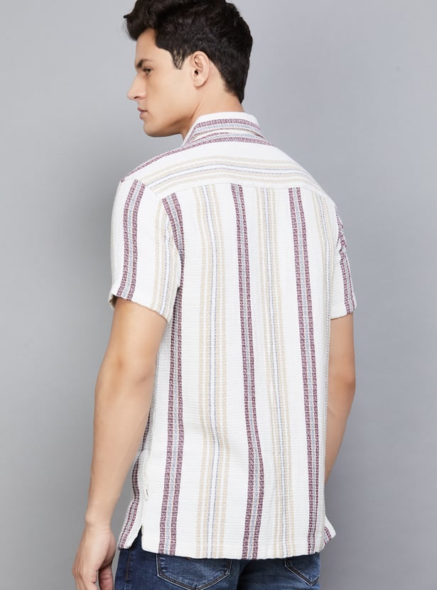 JACK & JONES Striped Regular Fit Shirt