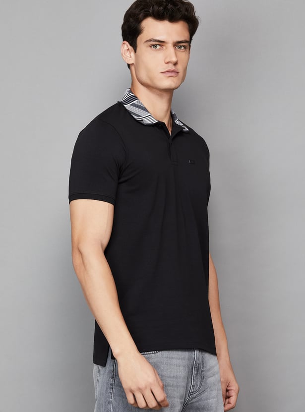 JACK & JONES Solid Polo T-shirt