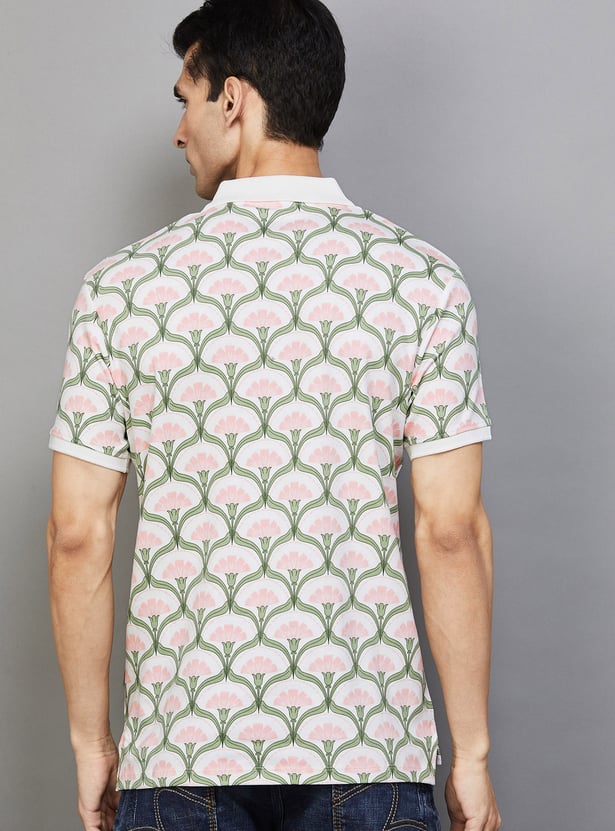 JACK & JONES Printed Polo T-shirt