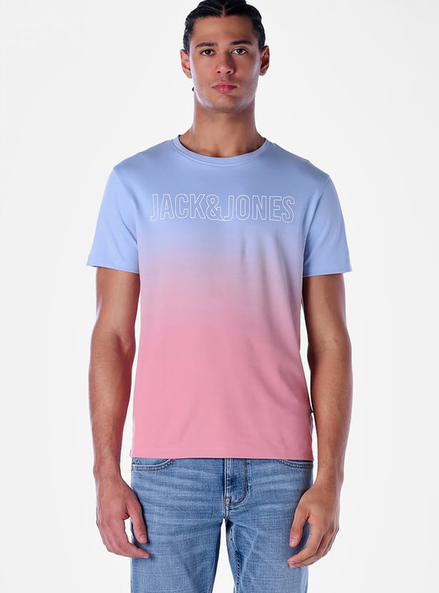 JACK & JONES Printed Crew Neck T-shirt