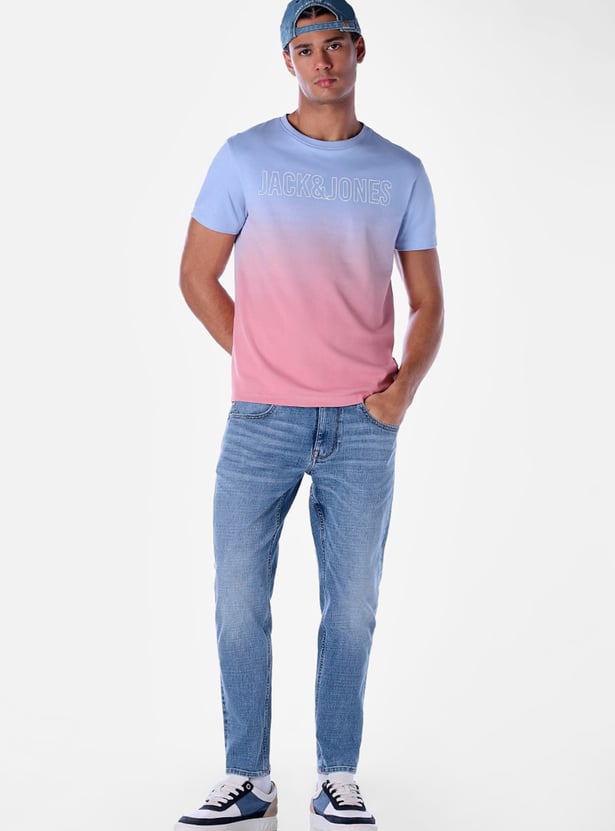 JACK & JONES Printed Crew Neck T-shirt