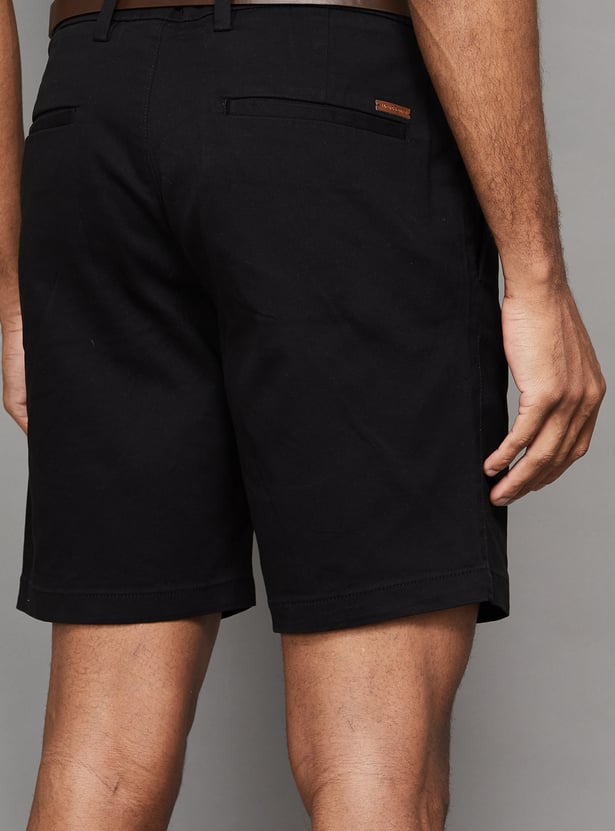 JACK & JONES Solid Regular Shorts