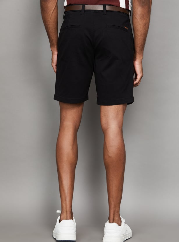 JACK & JONES Solid Regular Shorts