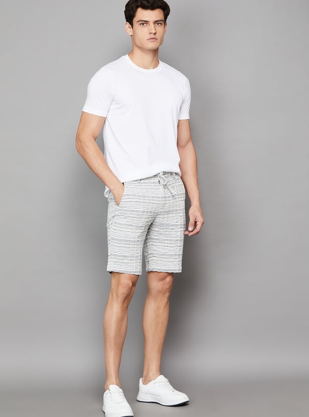 JACK & JONES Checked Regular Shorts