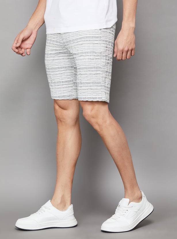 JACK & JONES Checked Regular Shorts