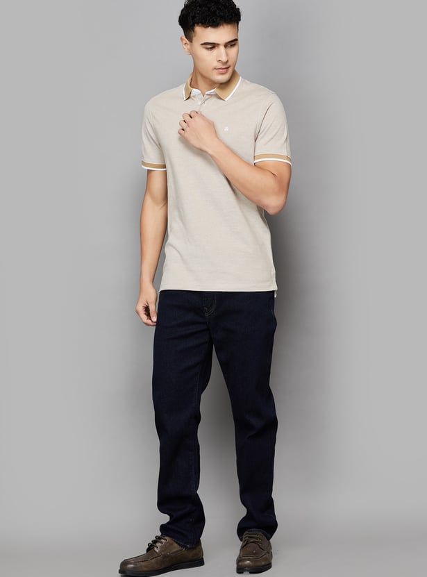 JACK & JONES Contrast Trim Polo T-shirt