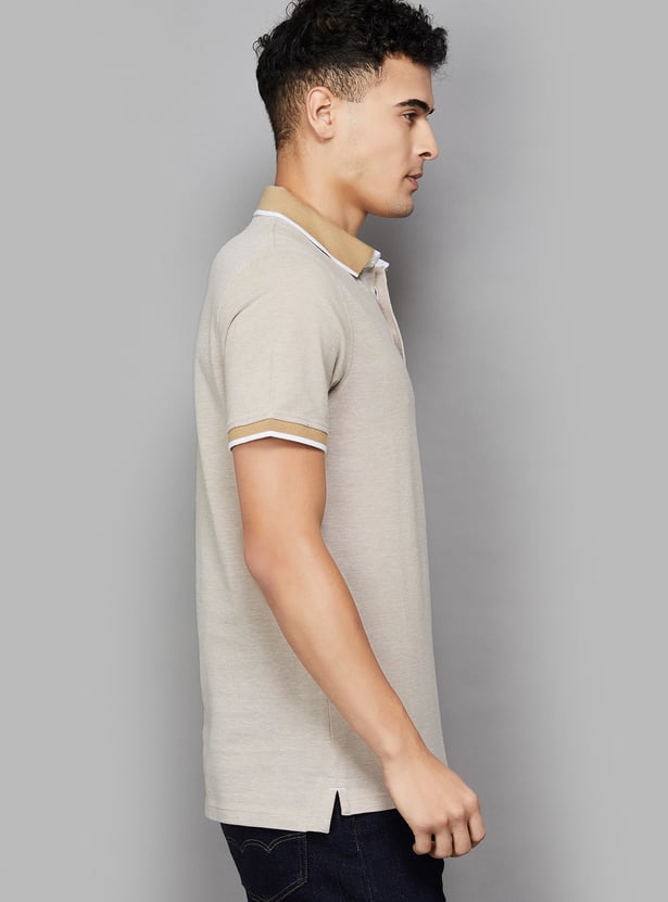 JACK & JONES Contrast Trim Polo T-shirt