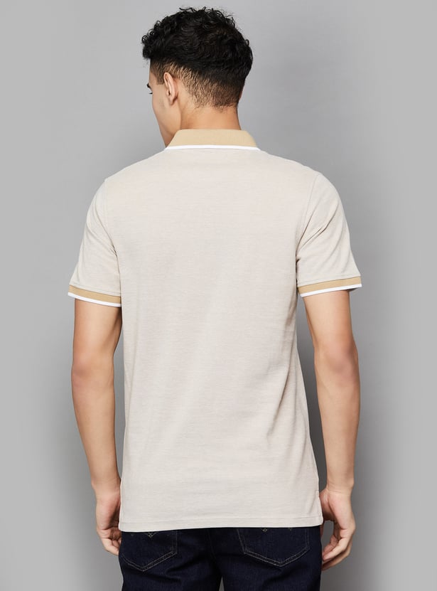 JACK & JONES Contrast Trim Polo T-shirt