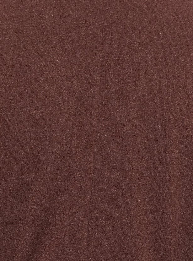 CODE Belted Front Open Jacket