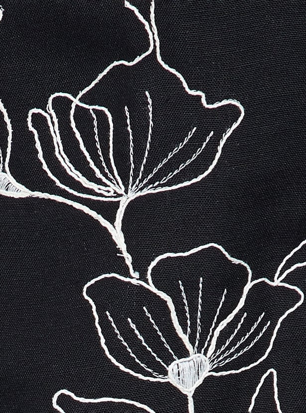 CODE Embroidered Trousers