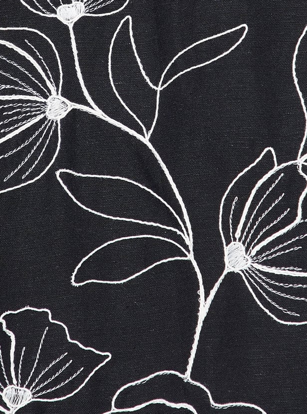 CODE Floral Print Regular Shirt