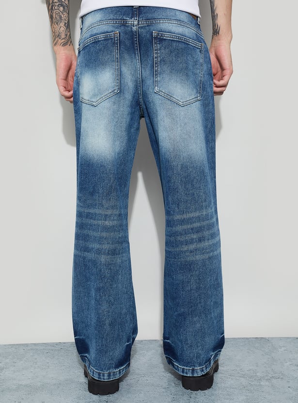 FORCA Washed Loose Fit Jeans