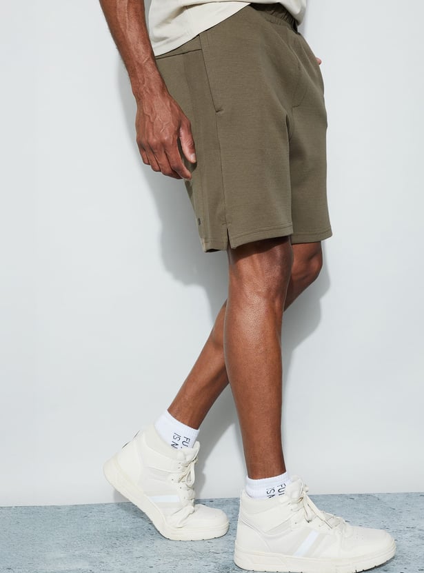 KAPPA Solid Athletic Shorts