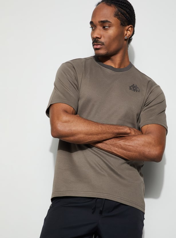 KAPPA Solid Crew Neck T-shirt