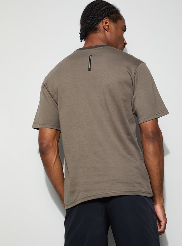 KAPPA Solid Crew Neck T-shirt