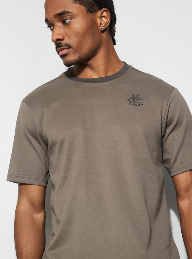 KAPPA Solid Crew Neck T-shirt