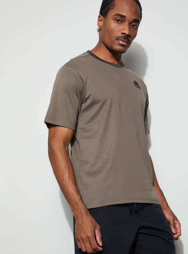 KAPPA Solid Crew Neck T-shirt