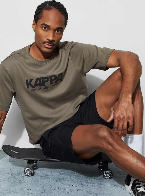 KAPPA Printed Crew Neck T-shirt