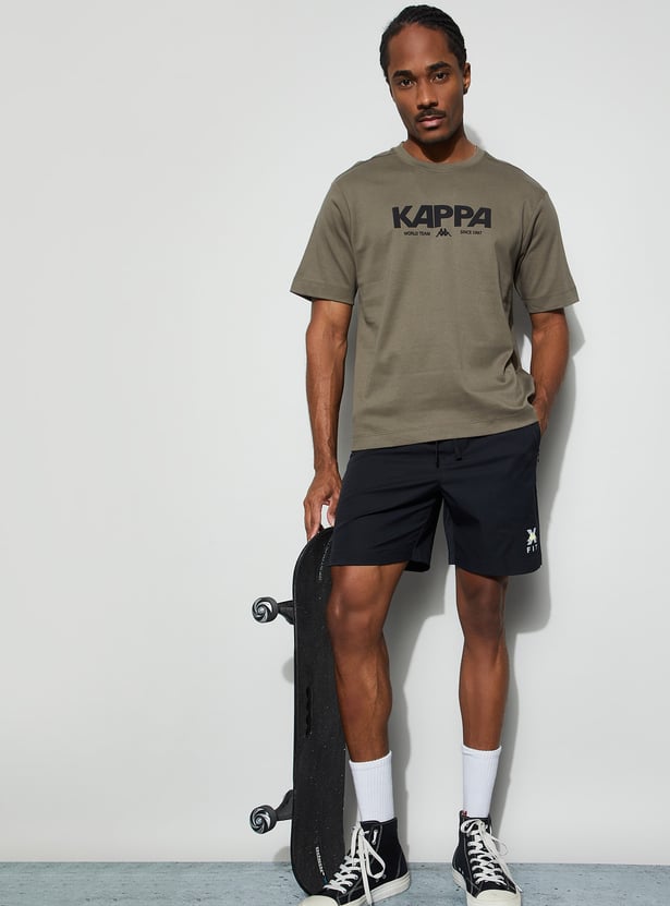 KAPPA Printed Crew Neck T-shirt